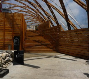 New Landscapes Wooden Architecture Waitomo