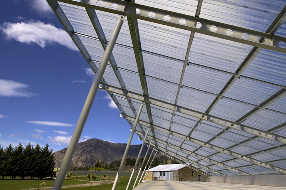 sweeping roof architecture workshop