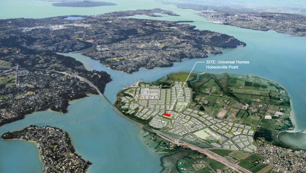 site hobsonville auckland housing development