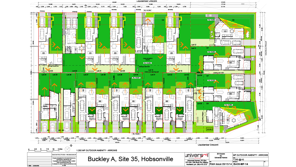 outdoor amenity plan architecture workshop