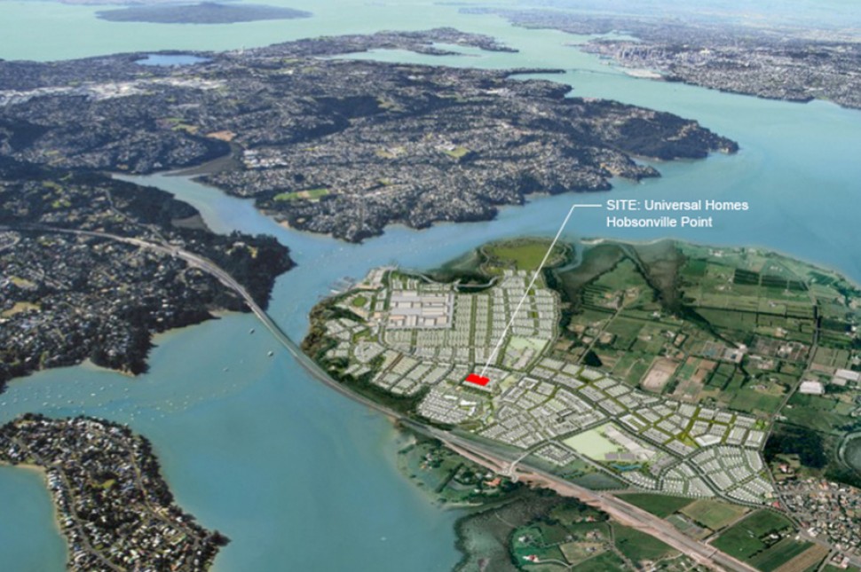 site hobsonville auckland housing development