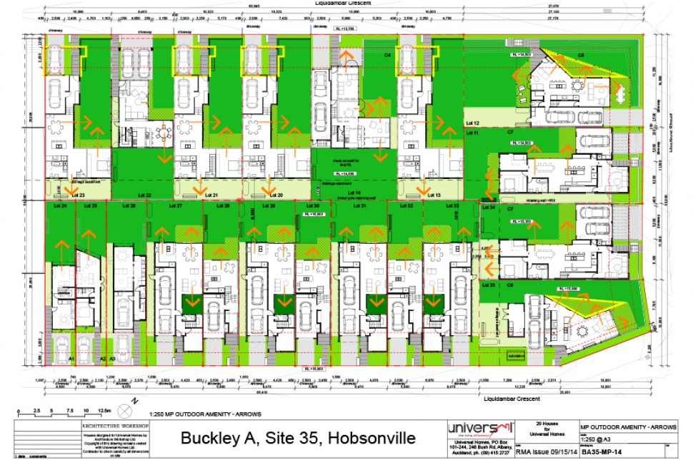 outdoor amenity plan architecture workshop